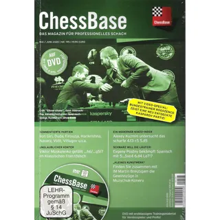ChessBase Magazin / Magazine 195 - Heft + DVD - Schach / Chess - NEU / NEW - OVP