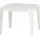 PROGARDEN Tavolo Kindertisch 50 x 50 x 44 cm weiß