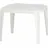 PROGARDEN Tavolo Kindertisch 50 x 50 x 44 cm weiß