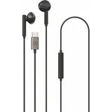 CELLY UP1100TYPECBK Kopfhörer mit Mikrofon - earphones with mic