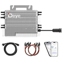 sunniva Mikro-Wechselrichter 1600 W inkl. 5m Anschlusskabel und 4x1m Solarkabel