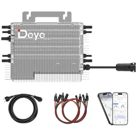 sunniva Mikro-Wechselrichter 1600 W inkl. 5m Anschlusskabel und 4x1m Solarkabel