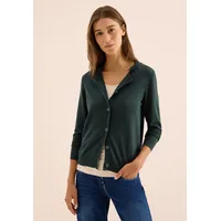 Cecil Strickjacke mit Knopfleiste Ink Green S - S