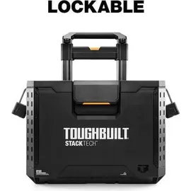 ToughBuilt StackTech TB-B1-B-70R Werkzeugkiste mit Rollen IP65 111 x 56 x 50 cm