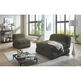 INOSIGN XXL-Sessel »Pia«, Loungesessel in Megacord, 2 Größen, Schlaffunktion und Pouf-Funktion