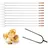 GarPet Grillspieß 100 cm rostfrei schwarz 10er Set