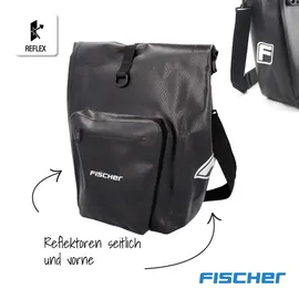 Fischer Gepäckträgertasche Plus Terra schwarz