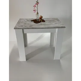 Möbel SD Lucie 60 x 74,5 x 60 cm Beige/Braun/Grau/Weiß