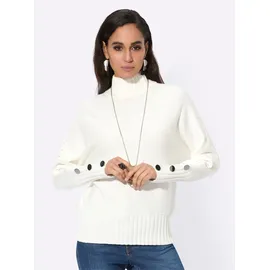 CREATION L Modal-Polyamid-Pullover Beige 50