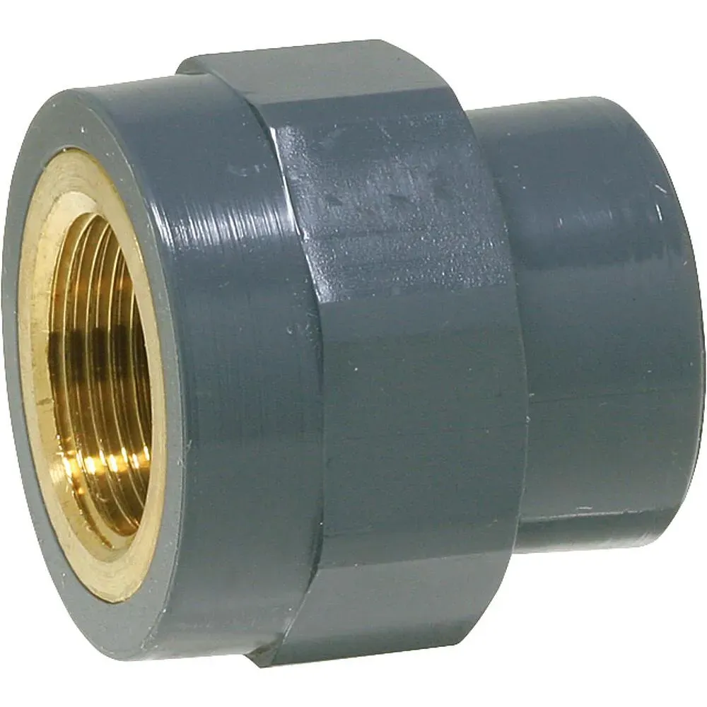 Übergangs-Gewindemuffe PVC-U (Ausführung: 25 mm 3/4'' IG)
