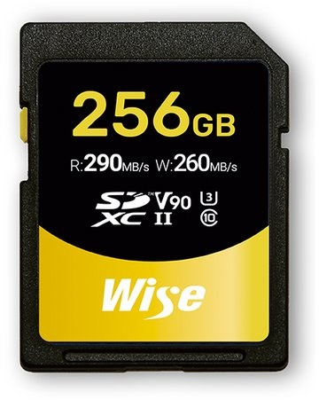 Wise SDXC UHS-II V90 256GB WISE