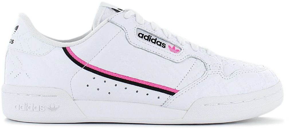 adidas Originals Continental 80 W - Damen Schuhe Leder Weiß FX5415 , Größe: EU 37 1/3 UK 4.5