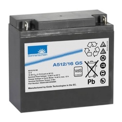  Sonnenschein A512/16 G5 VdS 12V 16Ah dryfit Blei-Gel-Akku 