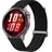 43,5 mm AirDry-Gewebearmband Midnight Black