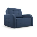 moeblo Möblo Schlafsessel, Dunkelblau, Holz, 1-Sitzer, 101x90x100 cm, Wohnzimmer, Sessel, Schlafsessel