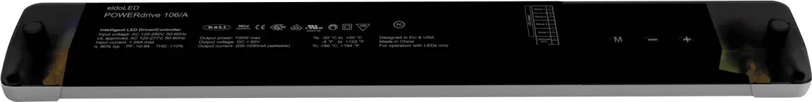 EldoLED POWERdrive AC 100 W Constant Current C-Strom DALI / DMX / RDM, LedSync, 0-10 V