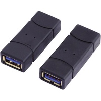 Logilink USB 3.0 A/B USB 3.0-A Schwarz