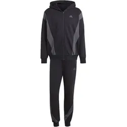 ADIDAS Herren Sportanzug Sportswear Fleece (normal, BLACK, S