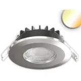 Fiai IsoLED Einbaustrahler Aluminium 6 W 580 lm IP65 chrom