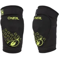 O'Neal Oneal Dirt V.23 Kinder Knieprotektoren, schwarz-neongelb - L-XL