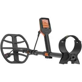 Quest Metal Detectors Quest X10 IDmaxx Profi Metalldetektor, Blade11 wasserdichte Suchspule, TurboD, Eingebauter USB-C Wiederaufladbarer Akku, Metallsuchgerät