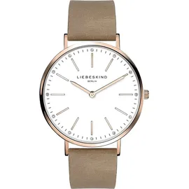 Liebeskind Berlin Analoguhr für Damen - Weiß