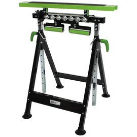 Baumarktplus Multifunktions-Arbeitsbock Rollenbock höhenverstellbar Klappbock V-Rollen 4 in 1