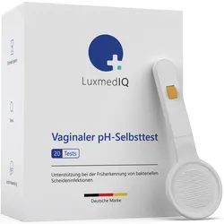 LuxmedIQ Vaginaler pH-Test zur Früherkennung bakterieller Infektionen - Bakterielle Vaginose 20 St