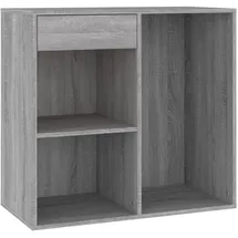 vidaXL Kosmetikschrank Grau Sonoma 80x40x75 cm Holzwerkstoff