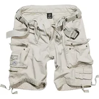 Brandit Textil Savage Vintage Kurze Hose Old White 6XL