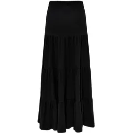 Only Maxirock Damen Schwarz XS