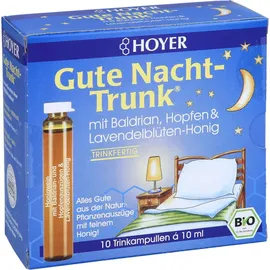 Hoyer GmbH Gute-Nacht-Trunk BIO Ampullen 10 St.