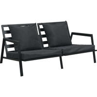 vidaXL Garten-Lounge-Set 4-tlg. dunkelgrau 47818