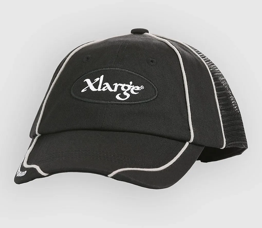XLARGE Red Head Hybrid 6Panel Cap black Gr. Uni
