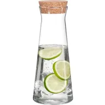 Geschirr Ritzenhoff und Breker Corcho Karaffe mit Korkstopfen 1000 ml