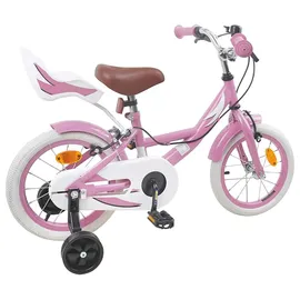 vidaXL Kinderfahrrad 14 Zoll rosa
