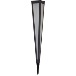STAR TRADING LED Dekolicht Pyramis, Star Trading Solar Wegeleuchte Pyramis schwarz