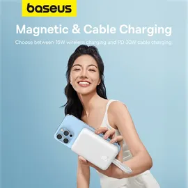 Baseus MAGSAFE MINI 10.000 mAh 20W Weiß