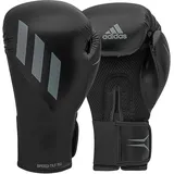 Adidas Herren Tilt 150 Boxhandschuhe, Schwarz/Grau, 12 oz EU