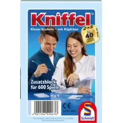 SCHMIDT Kniffelblock 600 Spiele 49067