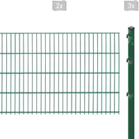 Arvotec Doppelstabmattenzaun »ESSENTIAL 83 zum Einbetonieren«, Zaunhöhe 83 cm, Zaunlänge 2 - 60 m 16088645-0 dunkelgrün H/L: 83 cm x 4 m