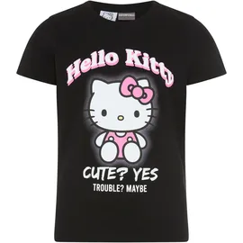Kidsworld T-Shirt in schwarz | Gr.: 128/134,