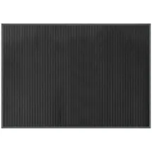 vidaXL Teppich Rechteckig Grau 70x100 cm Bambus