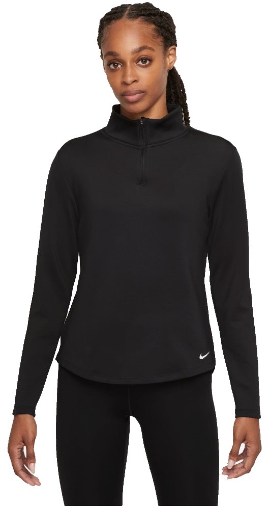 Nike Damen Therma-FIT One Long-Sleeve 1/2- Zip Top schwarz