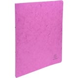 Exacompta Ringbuch A4, Manila-Karton 15mm 2 Ringe rosa schwarz ideal für Schule und Büro Ringordner Ringbuchordner