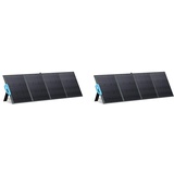 BLUETTI 200W Solar Panel, PV200 Faltbar Solarmodul für Tragbare Solargeneratoren, Photovoltaik Modul Solaranlage für netzunabhängiges System, für Garten Balkon Wohnwagen nach außen (Packung mit 2)