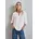 Damen A345112 Tunika Bluse In Unifarbe off white 23010332-42