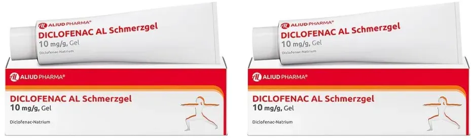 Diclofenac AL Schmerzgel 10 mg / g für akute Muskelschmerzen
