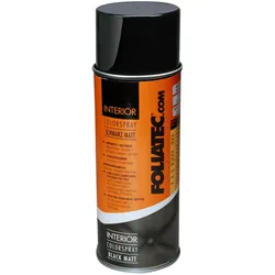 FOLIATEC Interior Colorspray schwarz, matt (400 ml) Innenraum Farbspray schwarz  2002