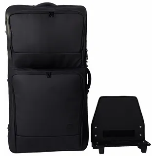 DJBAG-K-LARGESTSE, Schwarz, Extra großer Koffer mit Rollen für DJ-Controller